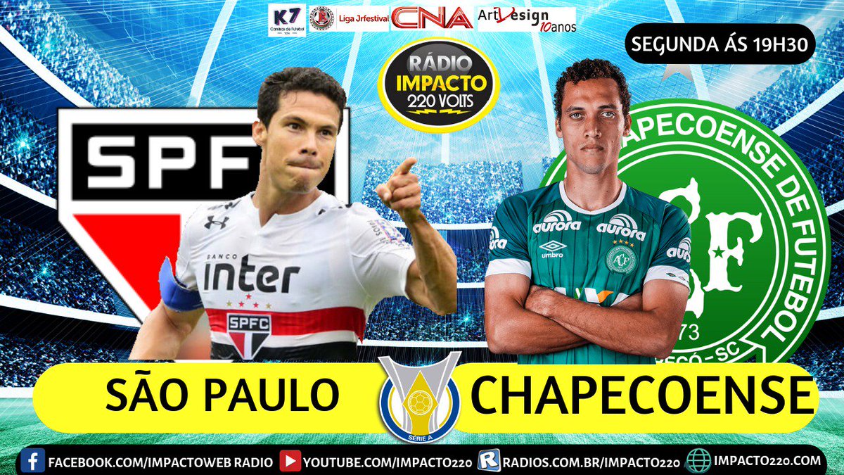 Impacto220volts's tweet photo. Fim de jogo! O São Paulo goleia a Chapecoense por 4x0 no Morumbi. https://t.co/05pbSenRtH
