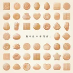 最中皮の専門店のバラエティ豊かな最中が可愛すぎる!!