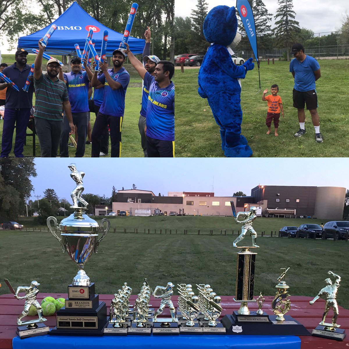 The 2nd annual <a href="/BMO/">BMO</a> Champions Trophy was a huge success with over 150 players participating in Manitoba’s biggest one day cricket competition. Congratulations to all the teams and the winners! #BMO #ProudToWorkaAtBMO