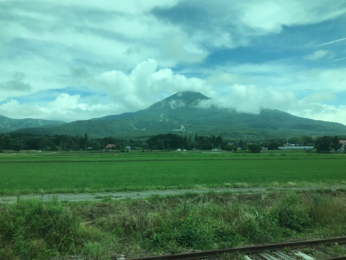 QHeh3's tweet photo. 今日の磐梯山 https://t.co/HkufDCu0Kv