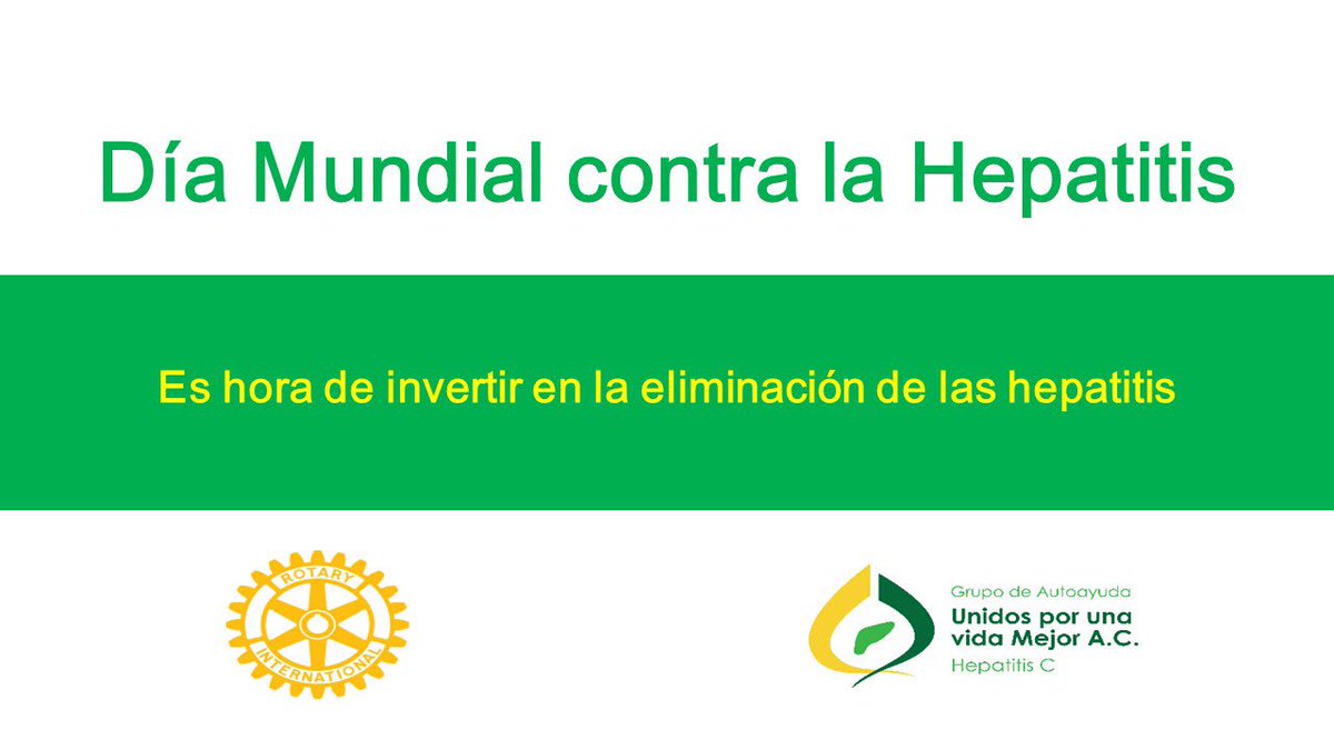 CurarVhc's tweet photo. A nivel nacional inician las actividades en el marco del Día Mundial contra la Hepatitis. El lema de la OMS para este año: "Es hora de invertir en la eliminación de las #Hepatitis". 

#IncluirEsCurarVHC @pahowho https://t.co/ve8zkXthJg