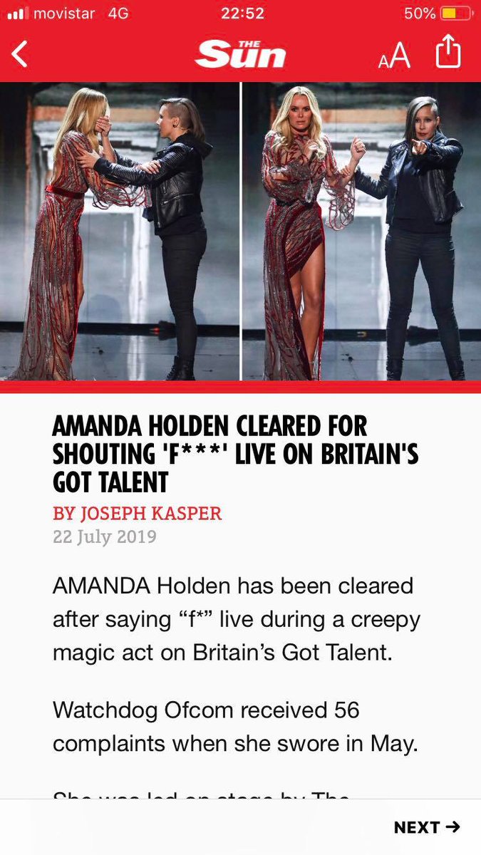 just_elizabethb's tweet photo. #AmandaHolden is cleared from swearing on stage when I scared the life out of her on BGT.Check me out in The Evolution of Magic Show @Blackpool
https://t.co/HYROq0nDjb #ElizabethBGT #TheHauntingBGT @evomagic1 @TheSun #EvolutionofMagic #FemaleMagician @BGT @The_Gazette @MetroUK https://t.co/cBqAHvXwol