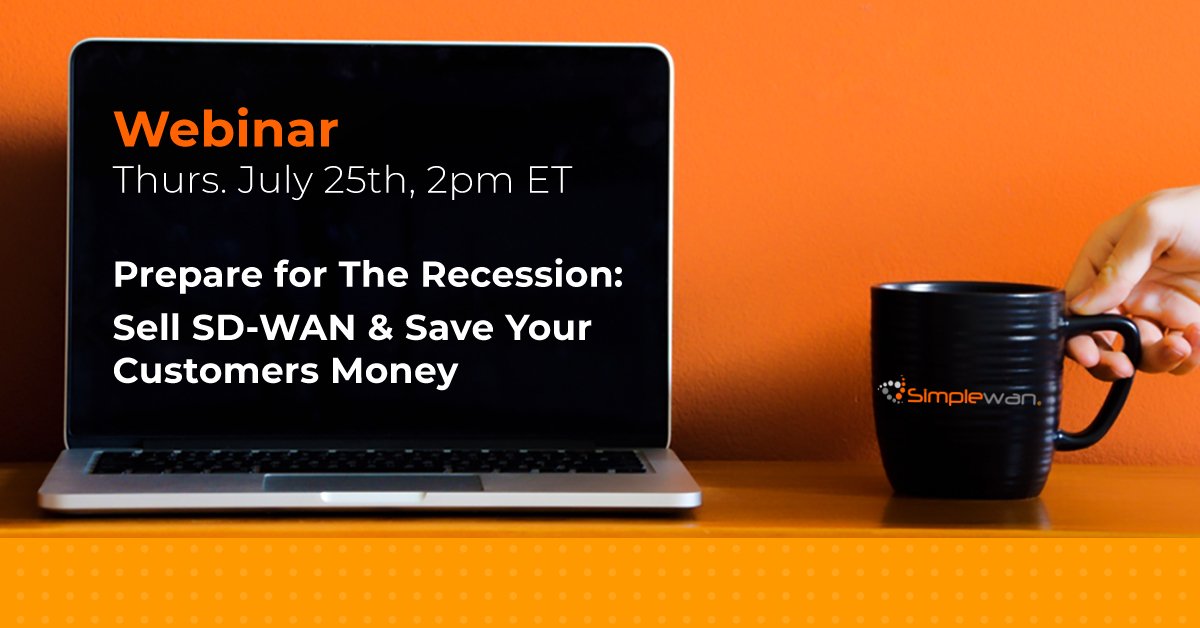 SimpleWAN_inc's tweet photo. Get Up to Speed With Our Latest Partner Webinar #SDWAN https://t.co/9dG3UOk16W https://t.co/HRfpiASuMf