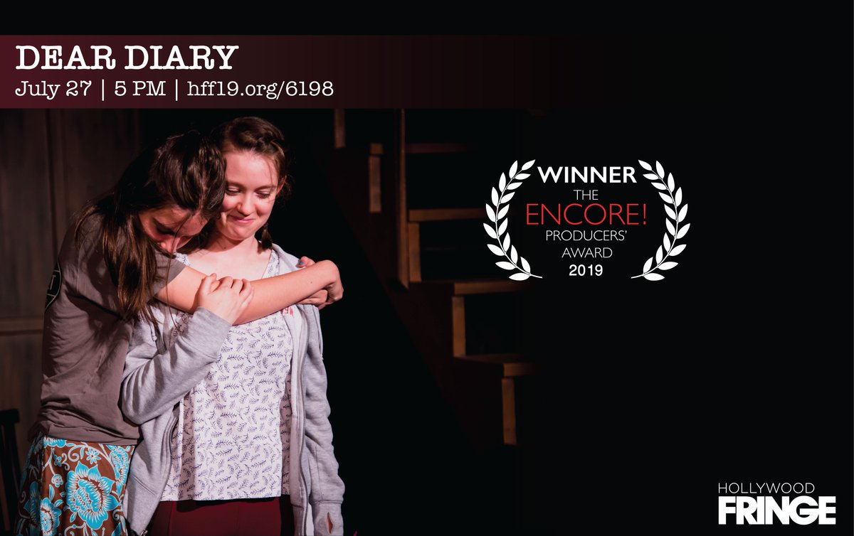 PaperTrailsPlay's tweet image. Dear Diary... there are only FIVE DAYS remaining until the ENCORE! performance of PAPER TRAILS! 

Grab your tickets now: 
hollywoodfringe.org/projects/6198?…