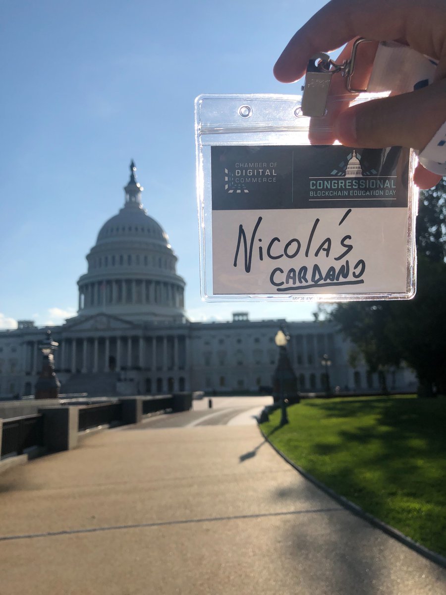 emurgo_io's tweet photo. @DigitalChamber @NicoArqueros Our very own Chief Technology Officer, @NicoArqueros, representing EMURGO at the Congressional Blockchain Education Day last week in Washington, DC! #DCBlockchain @DigitalChamber https://t.co/NqUH6ktALN