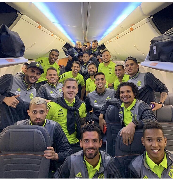 Partiu Equador 🇪🇨✈️ #libertadores2019 #VamosFlamengo 🔴⚫️