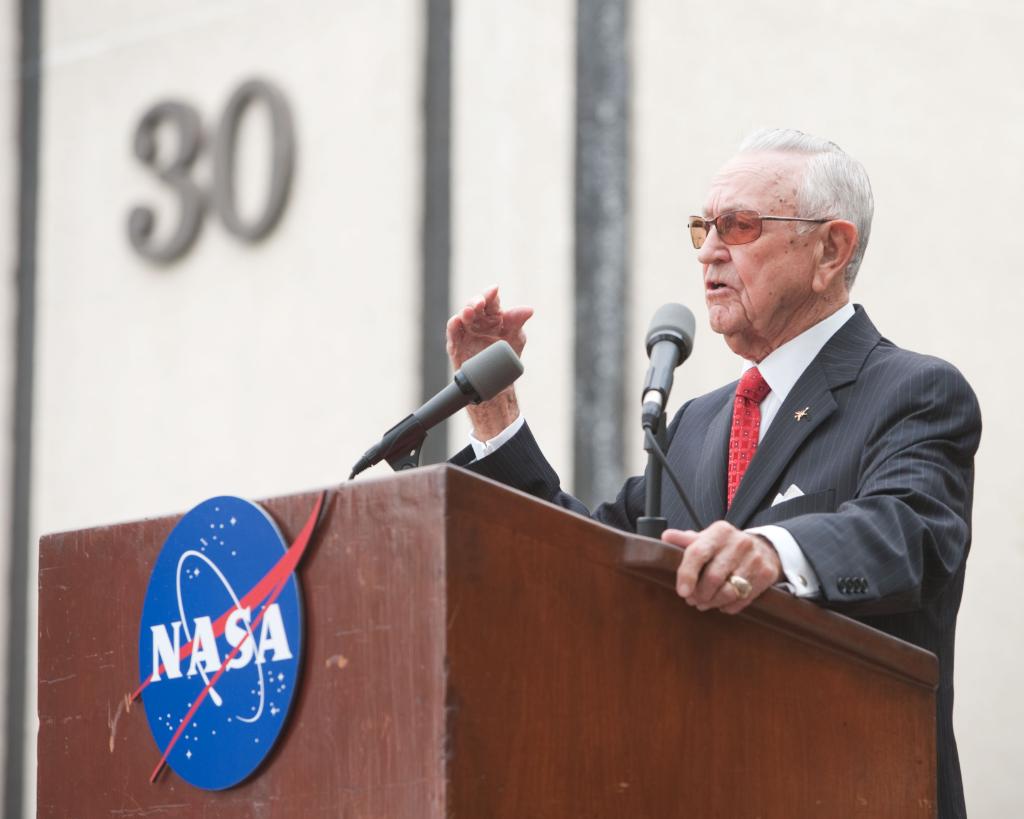 We're saddened by the passing of Chris Kraft, our first flight director. He was a space legend who created the concept of Mission Control during the early human spaceflight program and made it an integral part of the Mercury, Gemini and Apollo missions. He was 95.