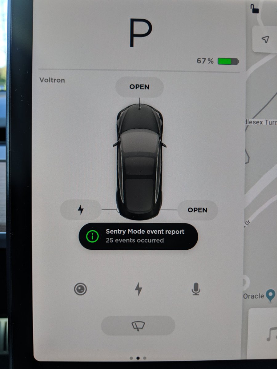 RodneyApura's tweet photo. Hey @elonmusk! Wouldn't it be cool to review these event clips on the Tesla mobile app in real time? Think: Nest or Ring video timelines showing video clips of when events actually occurred. This would be very non-"horse like", yes? 🤔 https://t.co/qXi2WCj1SE