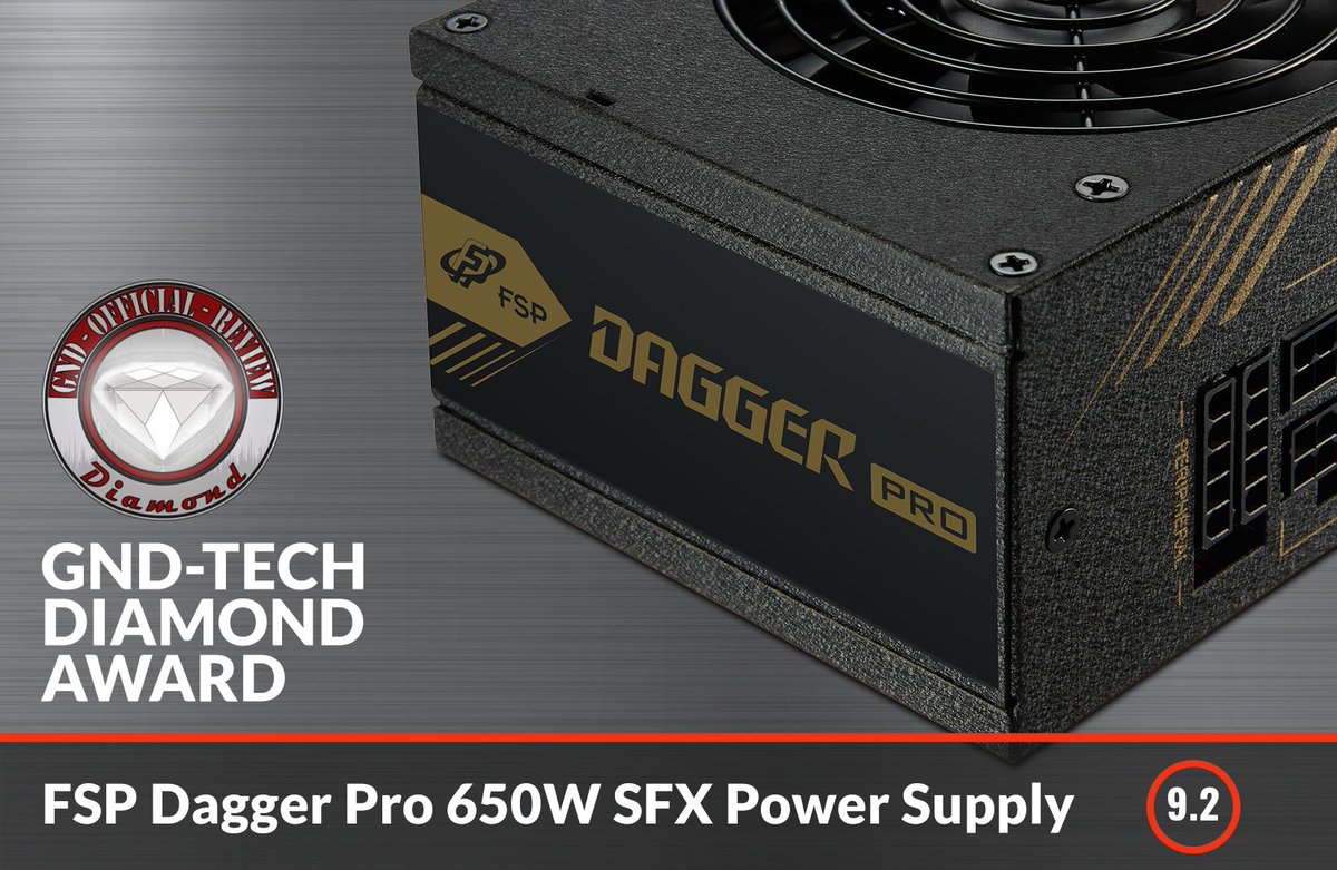 Here is <a href="/gndtech/">GND Tech</a>'s full review of our Dagger Pro 650W SFX PSU! Check it out 👉🏼 bit.ly/2OrMSX9

"Its small size makes this a much needed PSU for up and coming SFX builds designed with a single high end GPU in mind."

"PSU is built extremely well inside and out"