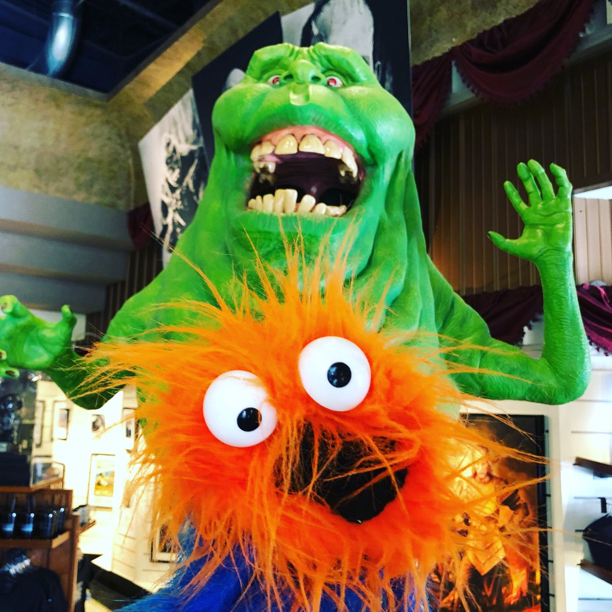 BossCodey's tweet photo. If you come to #HHN2019 @UniversalORL , you might find a familiar and terrifying face in the #Ghostbusters house!
#bosscodey #puppets #puppetry #defunctland #muppets #jimhenson #wilkinscoffee #commercials #parody #homage #universalstudios https://t.co/MHHhTwW0sN