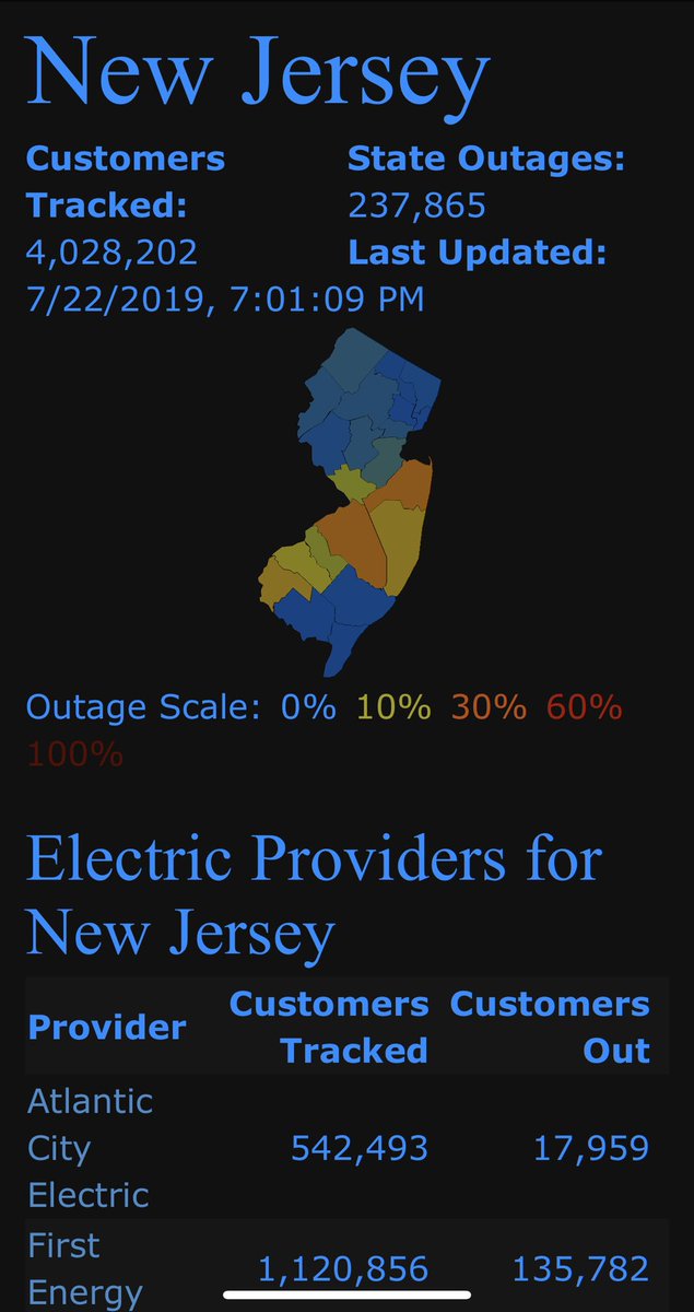 Nj Weather News On Twitter Lots Of Power Outages Across Nj Njwx