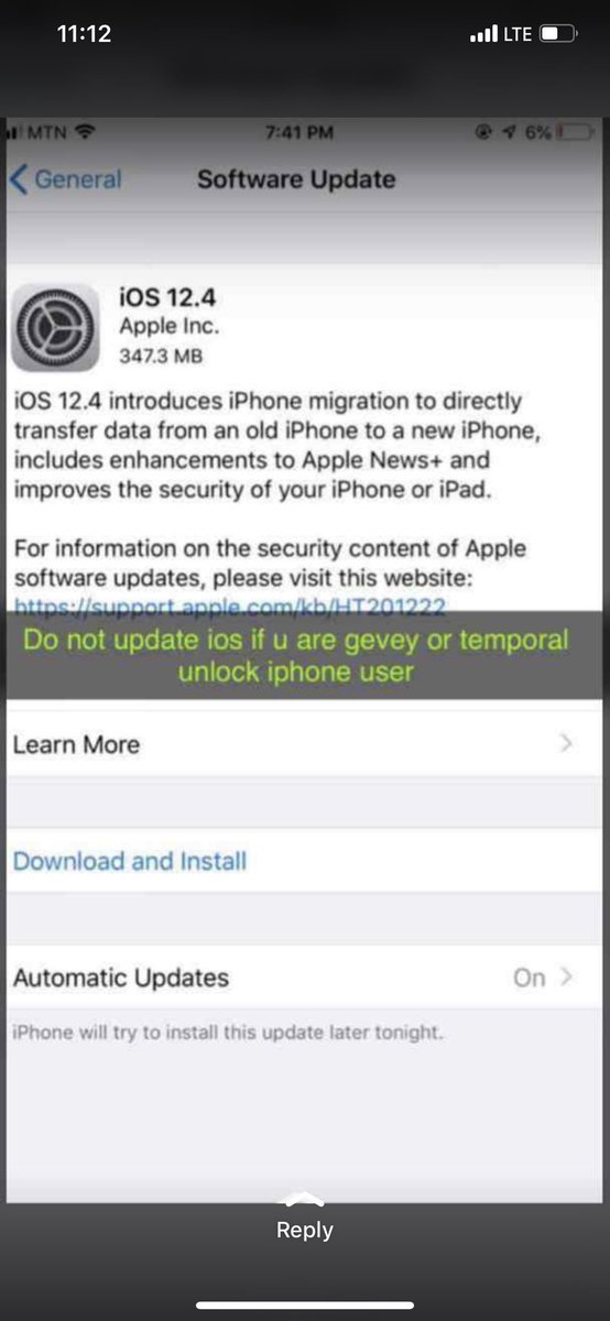⚠️Do not update iOS ⚠️ If you are gevey or temporal unlock iPhone user please retweet if your using iPhone #traplesszip #iphoneuser #iphoneusers