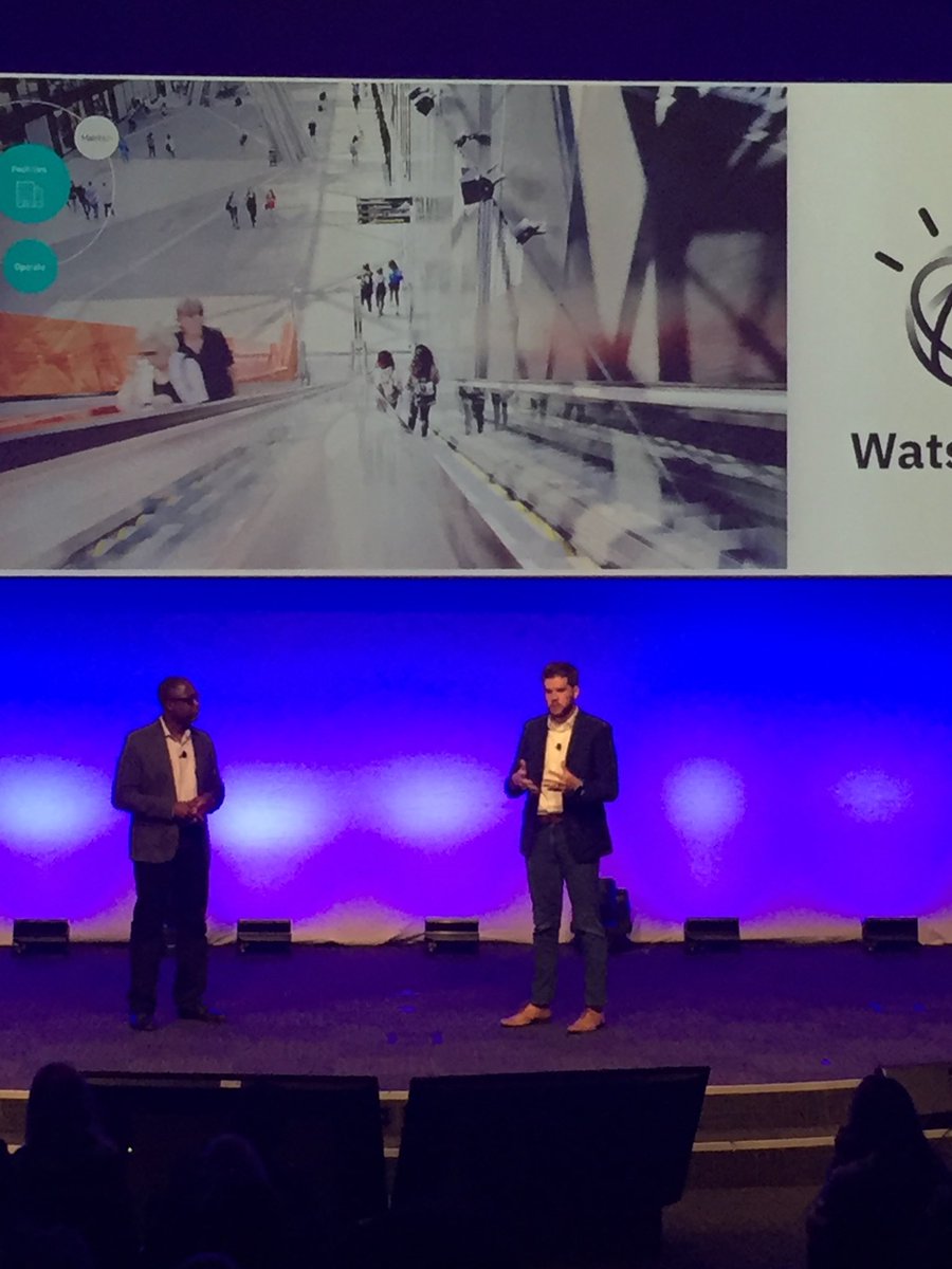 Claire_PennyTay's tweet photo. The brilliant @DavidBlanch takes us through Building Insights and how #AI is helping clients optimize their buildings and improve employee experience. @IBMIoT #BuildingInsights #TRIRIGA https://t.co/lQpkBHSCW0