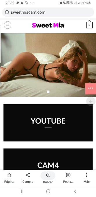 Tengo el honor de presentarles mi p&aacute;gina personal. Por el momento ya est&aacute;n cargados packs de fotos y<a href="/tag/sweetmia"class="tags"><span>#sweetmia</span></a><a href="/tag/sweetmiacam"class="tags"><span>#sweetmiacam</span></a>