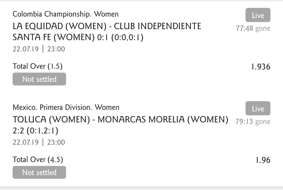 LessGuess's tweet image. Bet
Double = 3.79