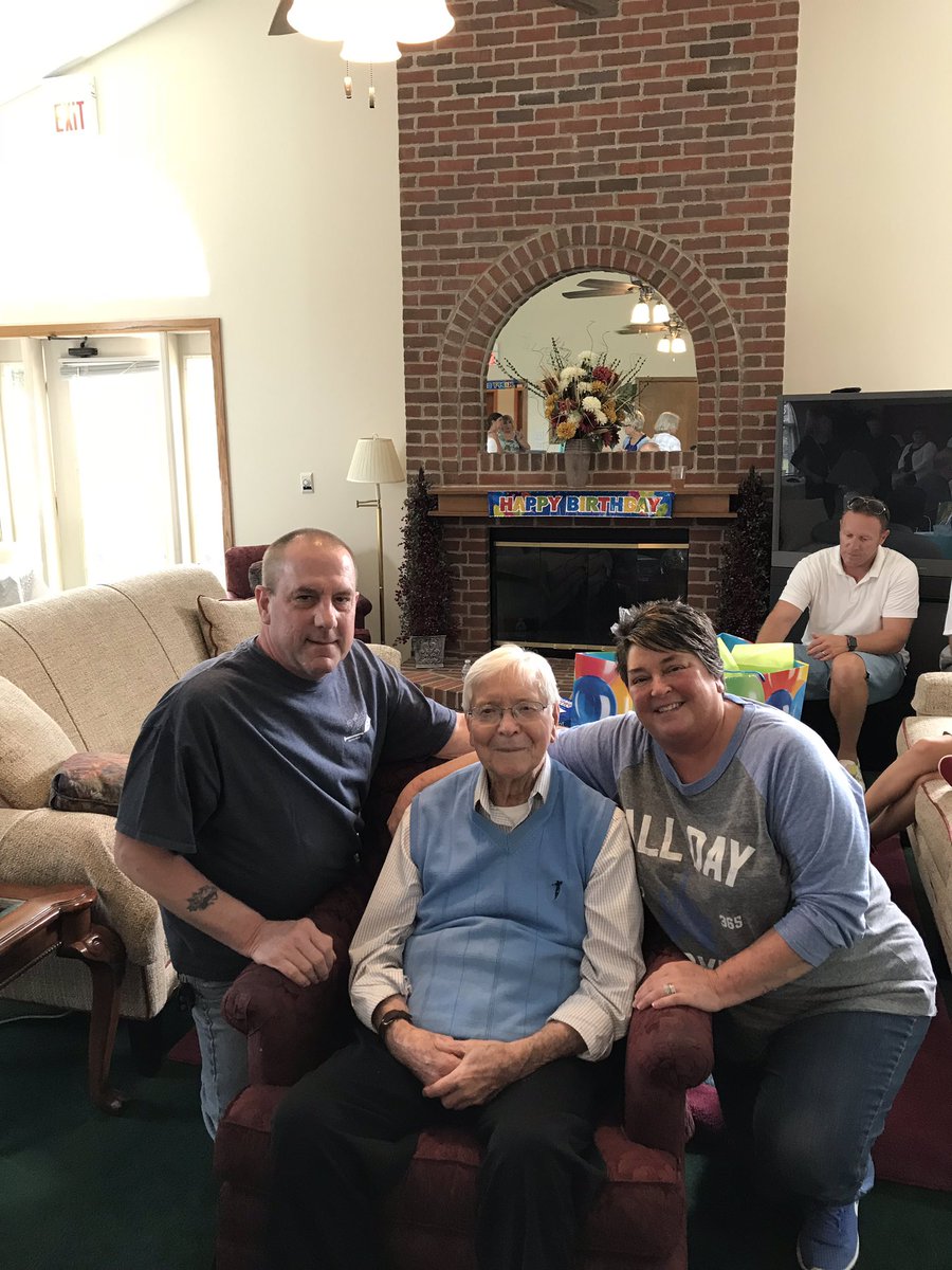 Tomorrow we celebrate 101!!  Happy 101 Birthday Grandpa!! We love you!!! ❤️