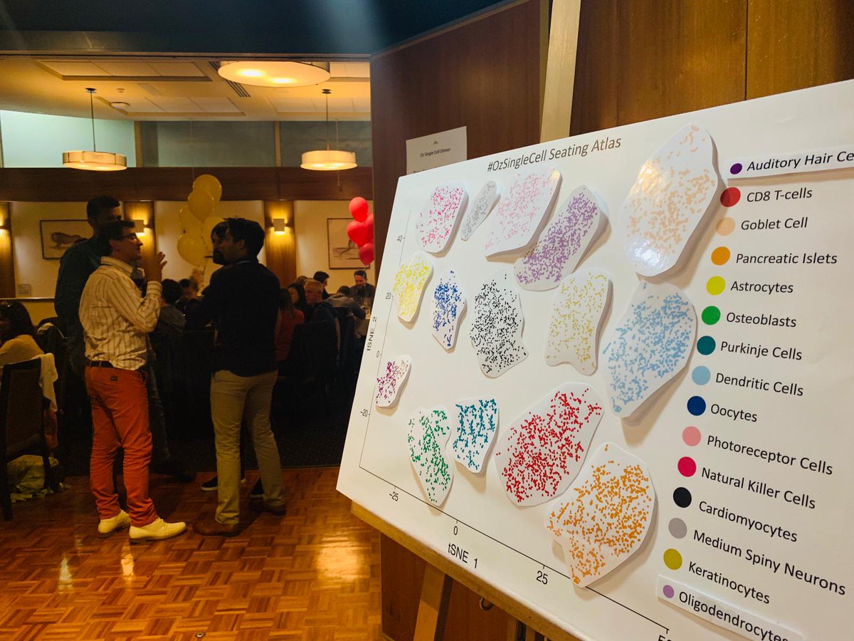 10xGenomics's tweet photo. 10x Co-founder and CSO Ben Hindson, was invited to speak at the #ozSingleCell19 Conference Dinner yesterday evening. A native of Australia, Ben's inspirational story of how he co-founded 10x Genomics resonated powerfully with the attendees back home. https://t.co/GBMH2mhkIm