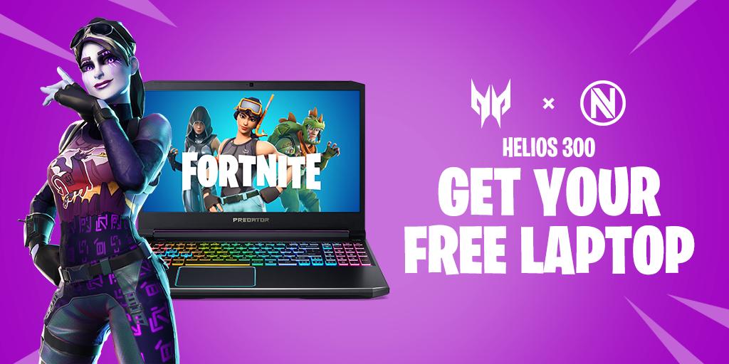 Envy's tweet image. Can’t win if you don’t get mats. FREE LAPTOP - just click the link.  

bit.ly/2K0VC0z

#EnvyXPredator