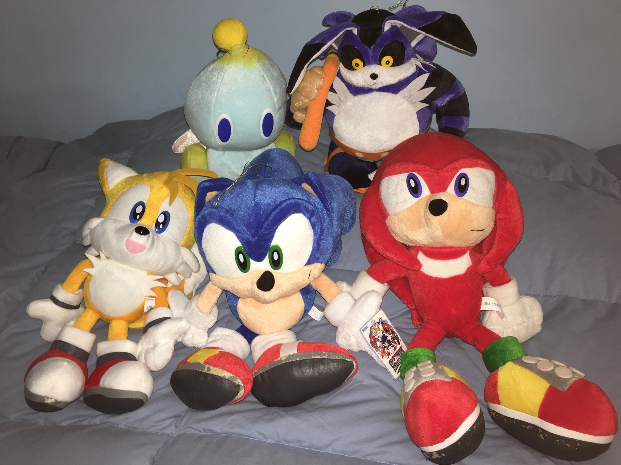 sonic adventure plushies