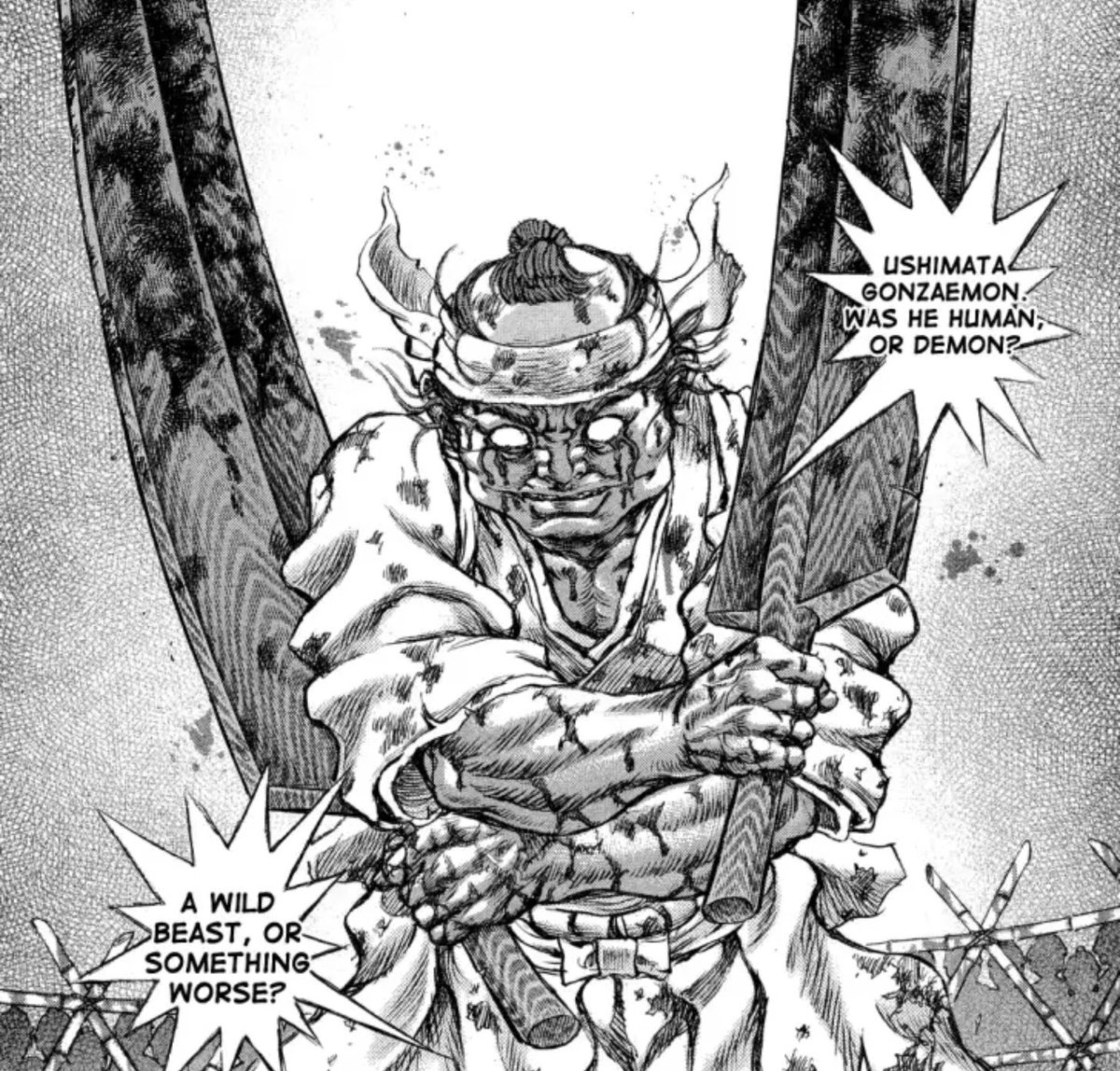 Fellas, is it gay to kill your childhood love than casterate yourself with your bare hands to become the perfect samurai?