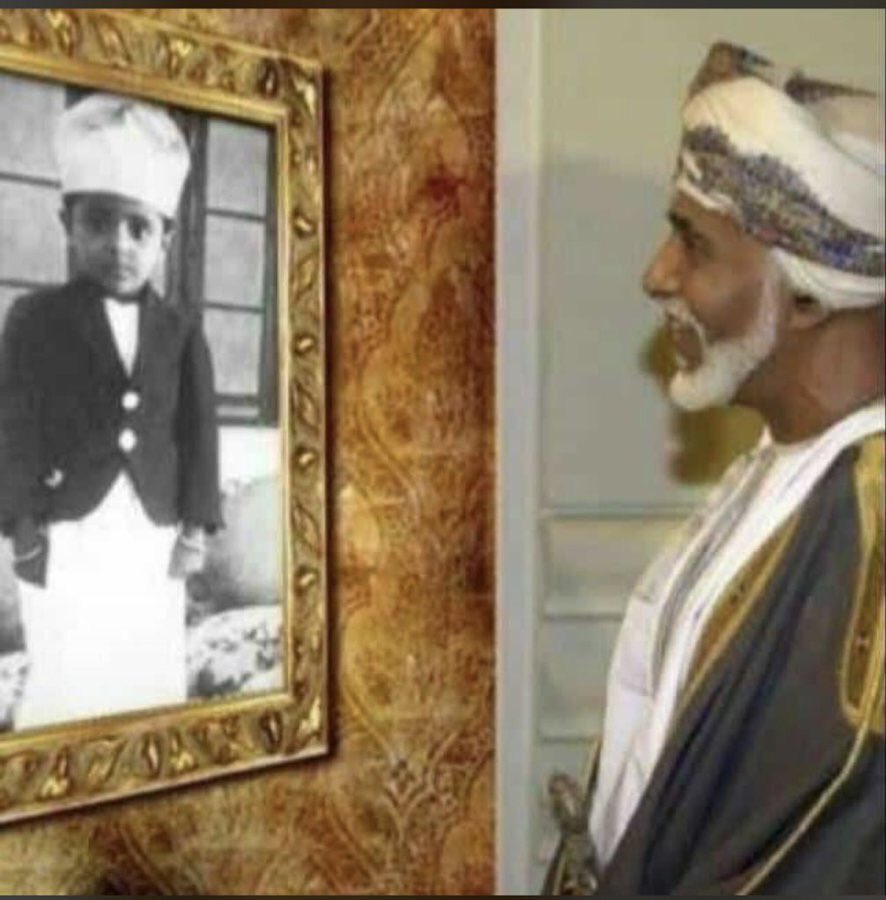 #يوم_النهضة_المباركة_23_يوليو آنت ذاگ الطفل الـذي نهـض بـ عُمـان#دومت لنا فخراً#