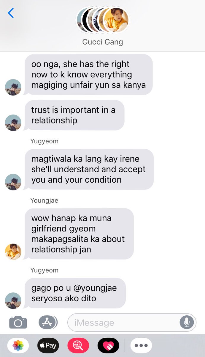 100sige yugyeom magsalita ka pa #RedVelvet  #GOT7   AU #JackRene