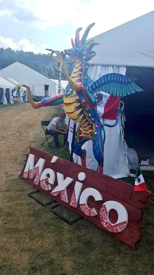 Emmanuel_GC1's tweet photo. 🇲🇽⚜️@scoutsdemexico presente en el @2019_wsj ya llegamos a West Virginia desde ayer. Hoy fue 1 gran día. Gracias
#ScoutsDeMexico X la oportunidad q me han dado. Será 1 experiencia de vida.
#SiempreListos #2019wsj #24JamboreeScout  #ScoutJamboree 
Fotos 1 y 2 tomadas de @facebook https://t.co/2JWfaPy1ZR