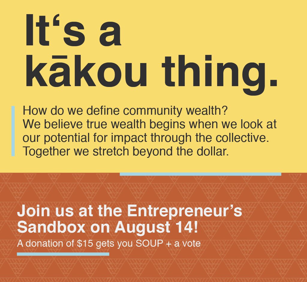 HI_SOUP's tweet image. Now more than ever is the time to step up [☝️] + in [👇] to moments that amplify our collective #voice. Come together on 8.14.19 [6-8 pm] to #manatize solutions for our commons, HNL. #Itsakākouthing #HISOUP. Cc: @thepurpleprize