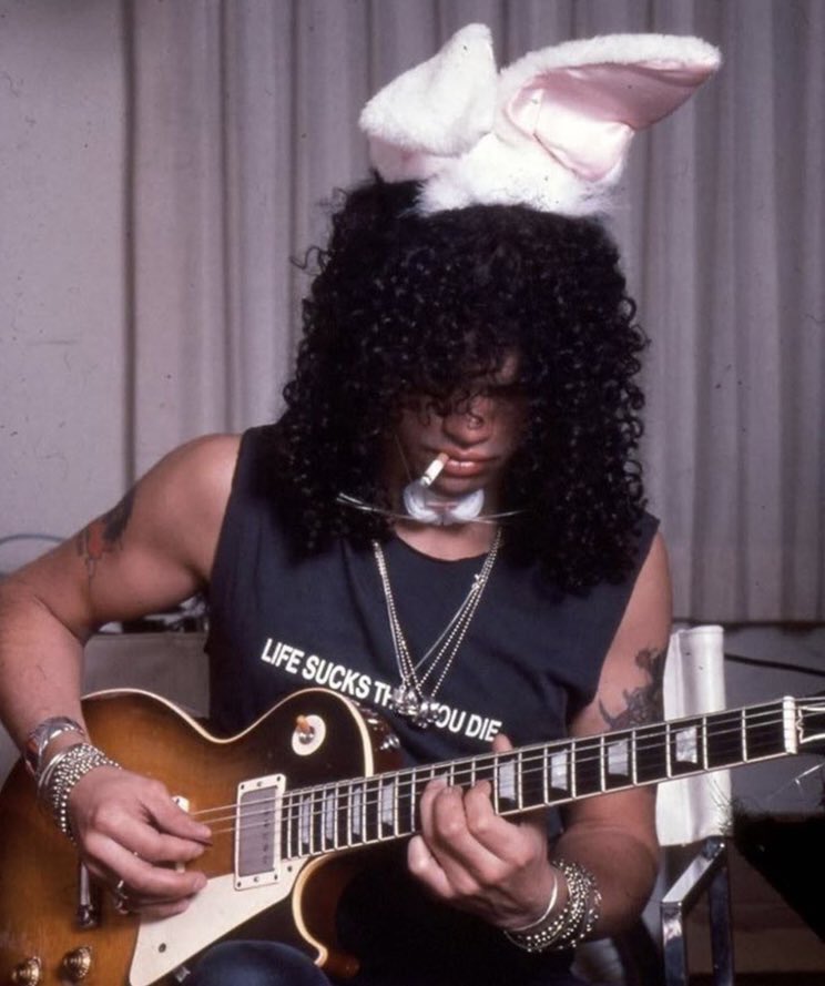 Happy birthday to one of the most legendary guitarists in the world, slash   