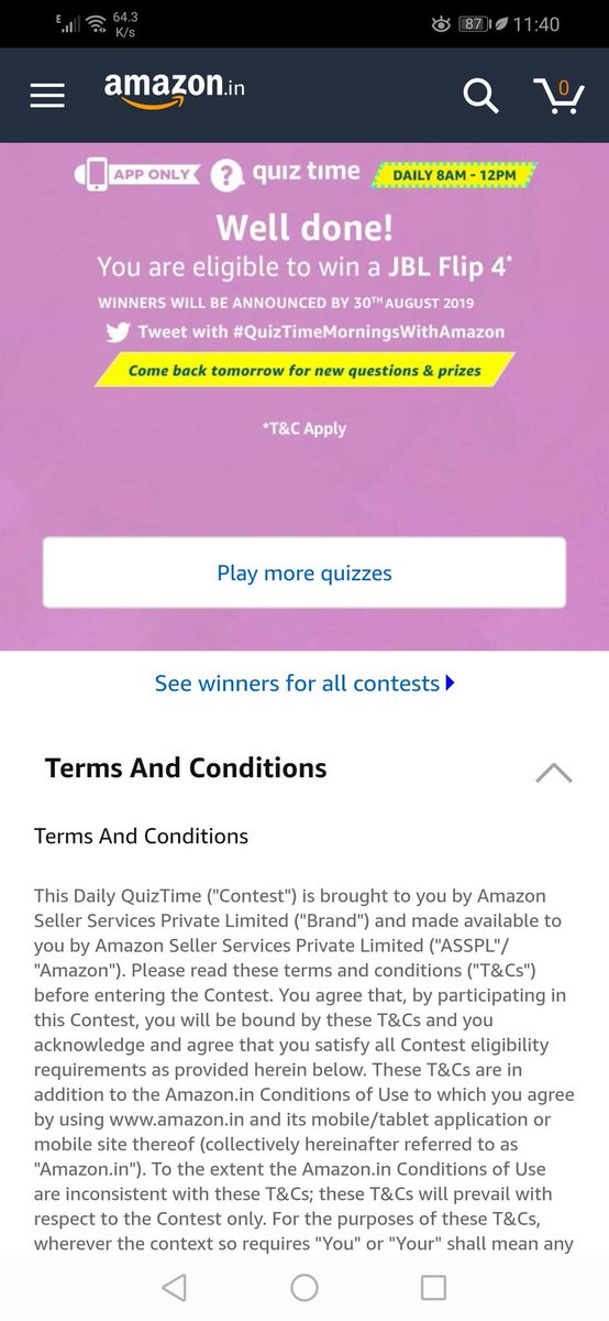 jbl flip 4 quiz amazon