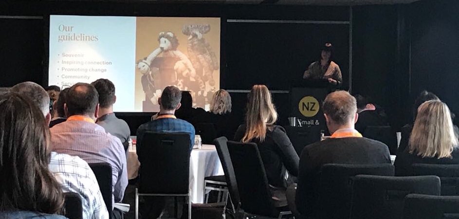 RetailNZ's tweet photo. Angela Clarke from @aucklandzoo shows us how #sustainability is a key driver for innovation.
#RetailNZSummit #RetailNZForum
@Conferenz https://t.co/PPhFYs1REX