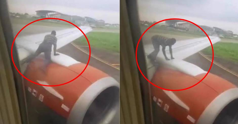 behindwoods's tweet photo. Horrifying #Viral #VIDEO : Man Climbs On Plane When It Gets Ready For Take Off!
https://t.co/VwoUIWPA3b … …
#PlaneAttack #viralvideo https://t.co/Bc27VFADcF