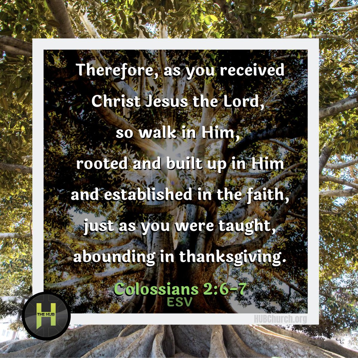 HUBChurch805's tweet photo. It's HUB Memory Monday. We're memorizing this as a church this week, and will be saying it to each other during HUB GRUB Saturday. Wanna join?
#HUBChurch #HUBChurch805 #HUBMemoryMonday https://t.co/3QNqcho594