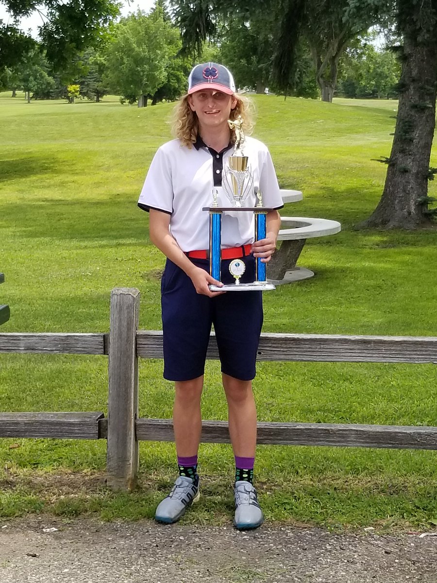 DannyThomasgolf's tweet photo. A win in Montana.  Optimist Regional Qualifier.  Went 1 under on the back after a quad on 9 to get the W.
#grind
#golfishard https://t.co/g3yxbyDIOp