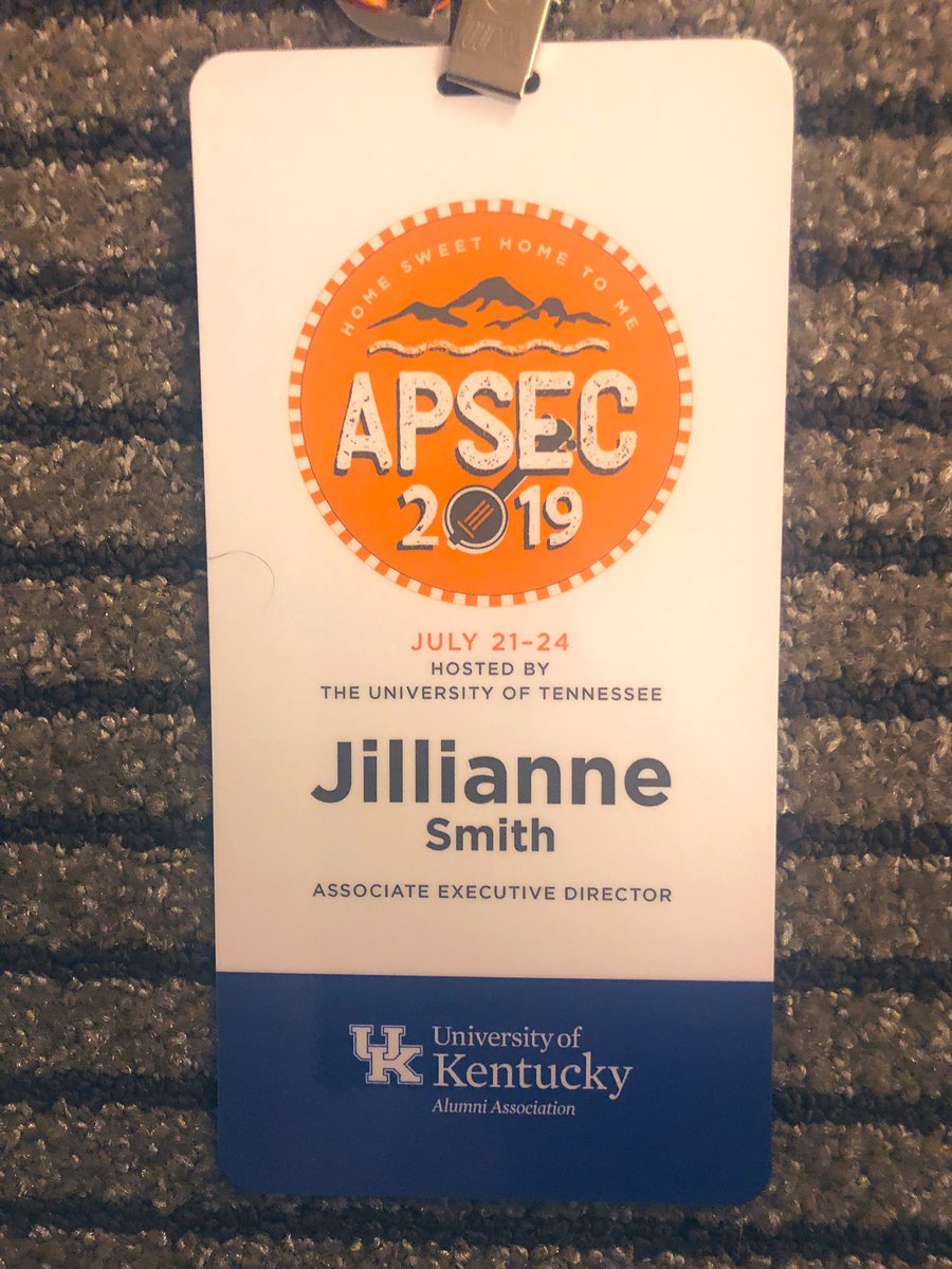 jilliannerenee's tweet image. APSEC version 13.0 for me! Always love the chance to visit with lots of SEC Alumni Colleagues!