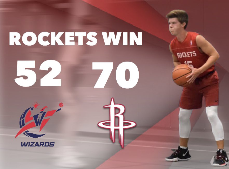 ROCKETS WIN!!! The HYBL Rockets blew out a talented Wizards team by a score of 70-52. Colin Campbell led the Rockets with 20 points, followed by Cameron Crump with 13. #4Dyl #Takeoff🚀
