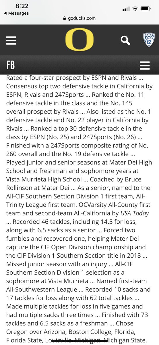 Coach__Chance's tweet photo. This is how it all starts. It seems like each week I say it’s official. I’m jus happy and proud of my son.
Now it’s time to put on. Represent that #95 #business
But #MakeItPersonal
#GoDucks 🐥
#M19HTYOREGON 🦆💚💛 https://t.co/Ulfk9tVpBv