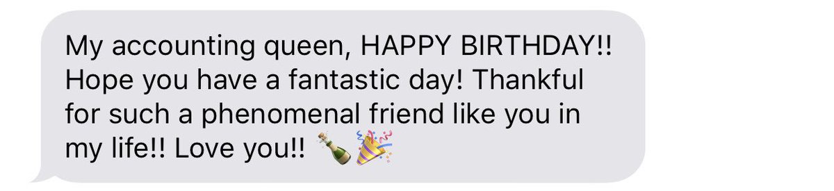 Alexis_Jalbert's tweet photo. Birthday texts from girls vs. birthday texts from boys https://t.co/nX1uaFQaKv