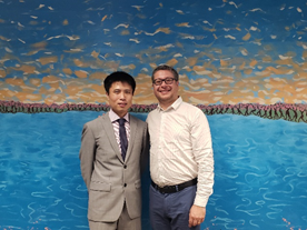 ExchangesWTCI's tweet image. Another great meeting at Maryland International Incubator with our #international #visitors from South America. @UMDResearch @ExchangesWTCI @IIEglobal 
#Venezuela #Colombia #Bolivia #Chile