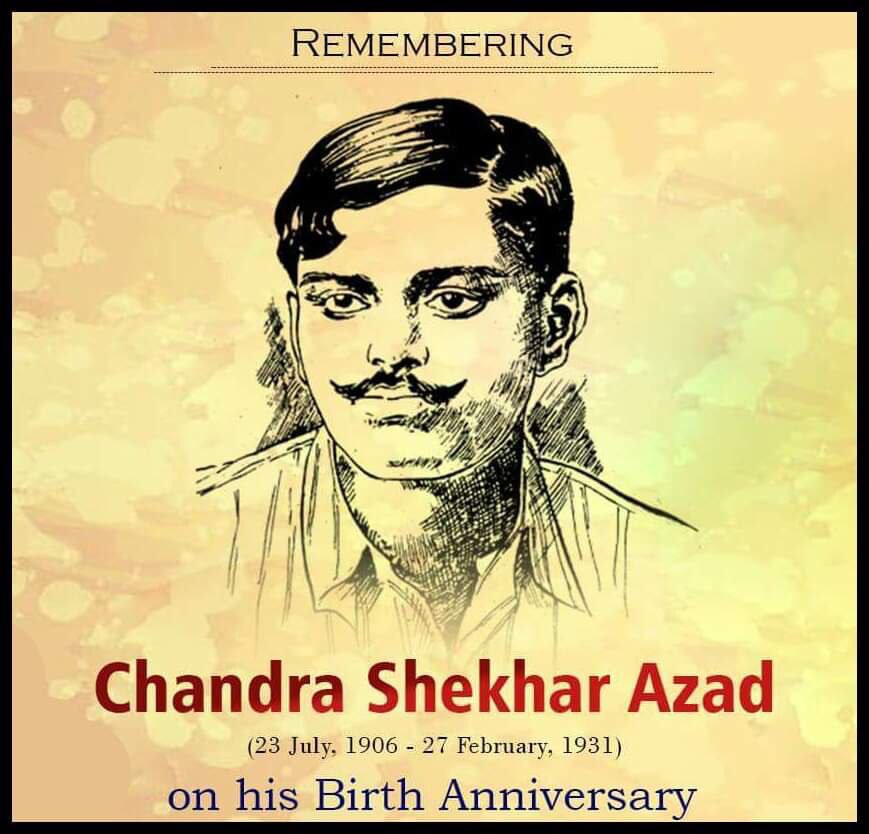 Tributes Pour In On The Birth Anniversary Of Chandra Shekhar Azad And Bal Gangadhar Tilak Tributes Pour In On The Birth Anniversary Of Chandra Shekhar Azad And Bal Gangadhar Tilak