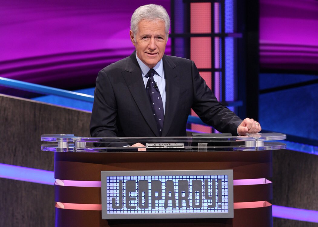 Happy 79th Birthday to Alex Trebek! The host of Jeopardy! 