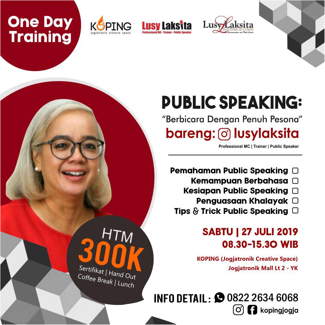 LL_BSPIC's tweet photo. Buruannnnn yukkkkkk ajak teman saudara buat belajar bareng gaes
#publicspeaking#onedaytraining
#Lusylaksita#sinaubareng
#yogyakarta https://t.co/q52RCdKDpP