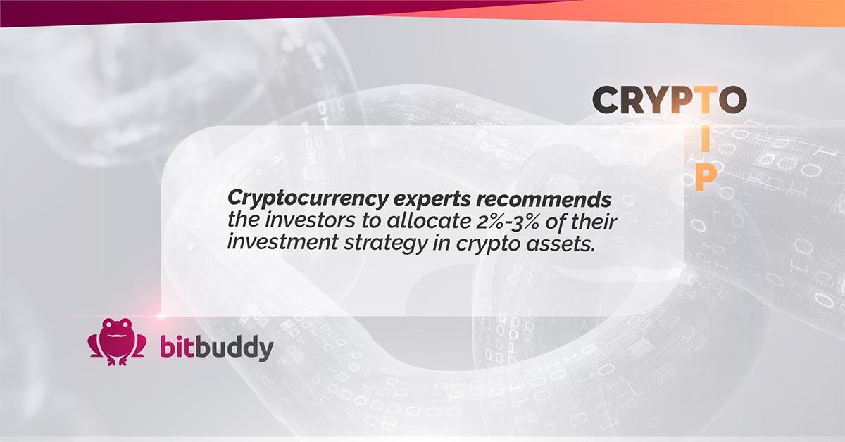 bitbuddyapp's tweet photo. Cryptocurrency experts recommends the investors to allocate 2%-3% of their investment strategy in crypto assets.
#cryptocurrency #cryptowallet #buybitcoin #bitcoinprice #buybitcoinonline #BTC #BTCNEXT #BTCC #bitcoins #Bitcoin2019 #bitcoinhacks https://t.co/aMbDgHMNhz