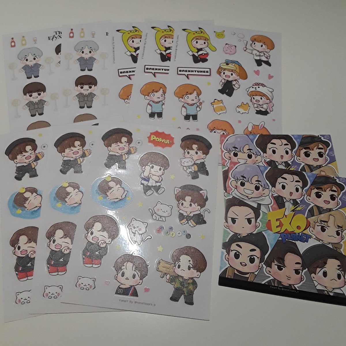 exokru's tweet photo. These arrived in the mail today! Thanks a bunch @berryyeolGOs 💖😊💖 #berryyeolfb https://t.co/4wiXC2E5Xr