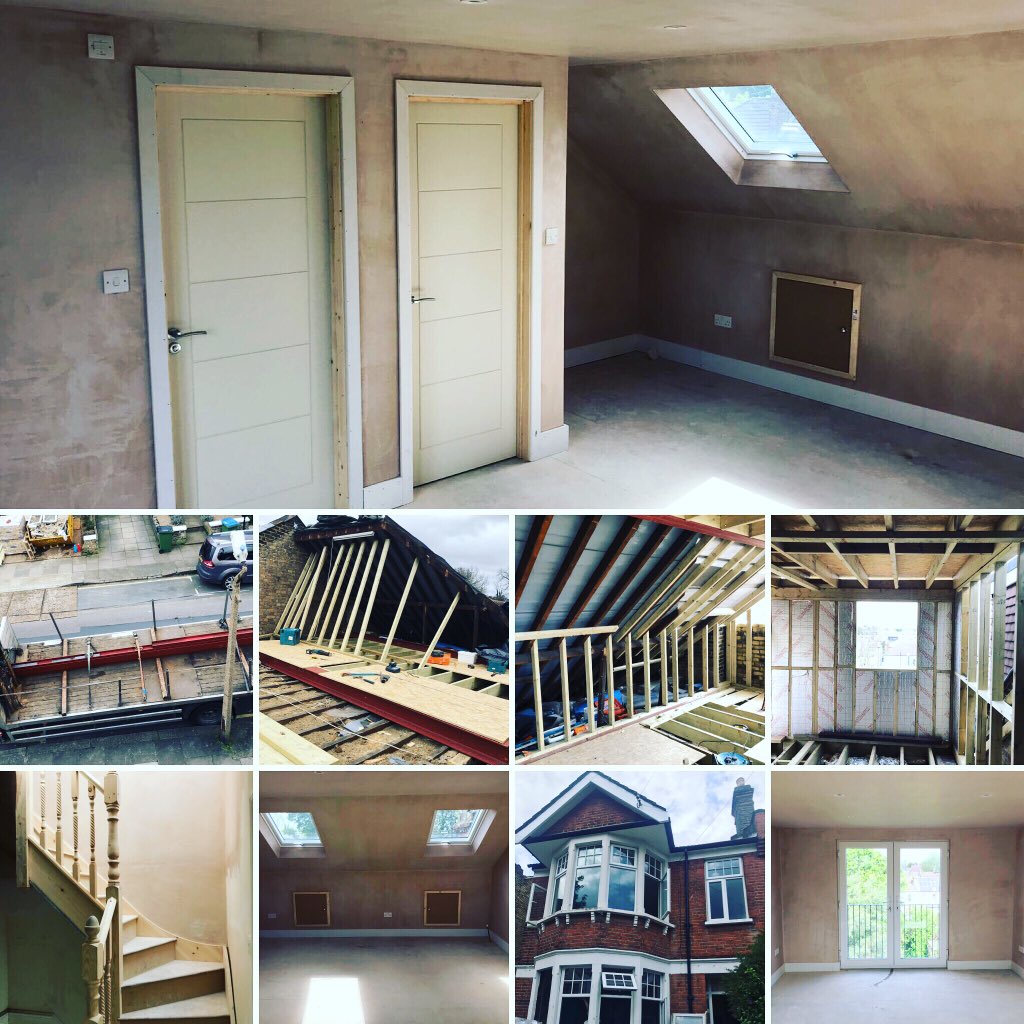 One of our #eltham projects looking great! #loftconversion nearly complete, the #extension isn’t far behind! #sebuild #hithergreen  #designandbuild #southeastbuilders #design #renovation #renovation #lewisham #catford  #chislehurst #bromley #greenwich #se13 #se12 #se6 #se9 #br7