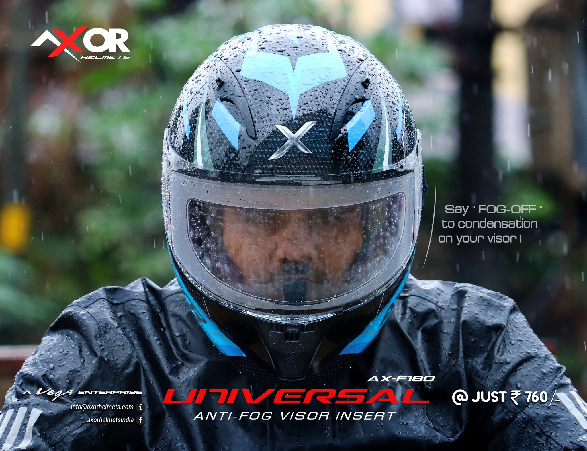 Axor anti fog visor Clearance