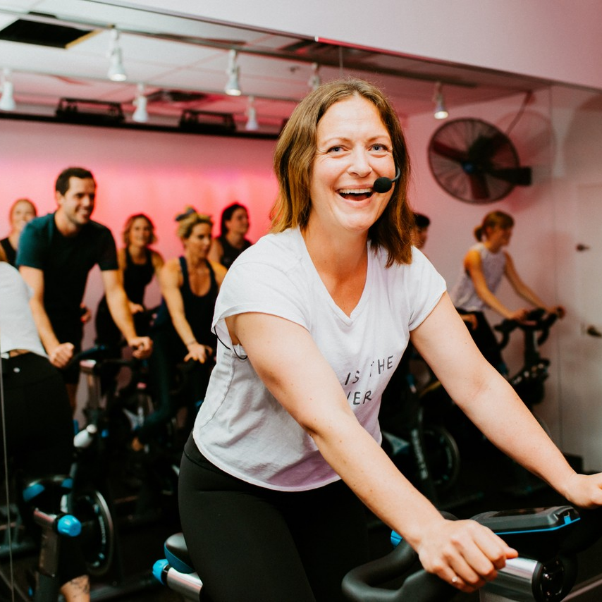 Wishing this lovely lady a Happy Birthday! Mel, you teach a killer ride with some sweet beats and always leave us rejuvenated. Have a fabulous day!