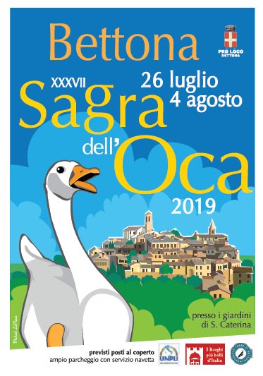 StaseraSagra's tweet image. Nuove #sagre in partenza! 
Dal 26 luglio al 4 agosto a Bettona (PG) c'è la 37esima edizione della #Sagra dell'Oca! Trovi info e programma nella #app di #StaseraSagra!