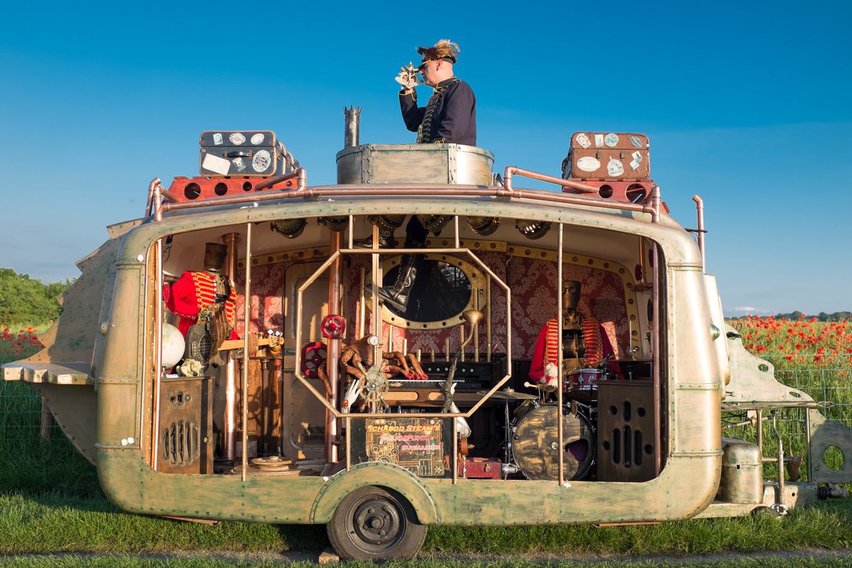 Such a shame that Crewe Steampunk Convivial is no more - but you can get your steampunk fix at other events, such as the Chippenham Steampunk Festival in October. See david-smith-events.co.uk for details.