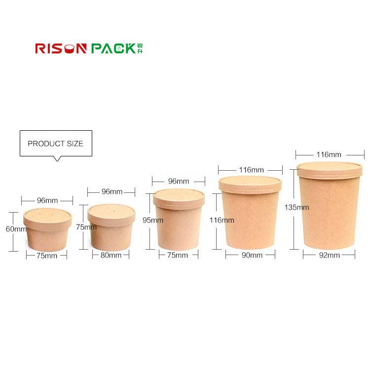 risoncup's tweet image. Kraft /white/printed paper soup container with paper lid in full size
8oz/12oz/16oz/26oz/32oz 😀😁🤣😇